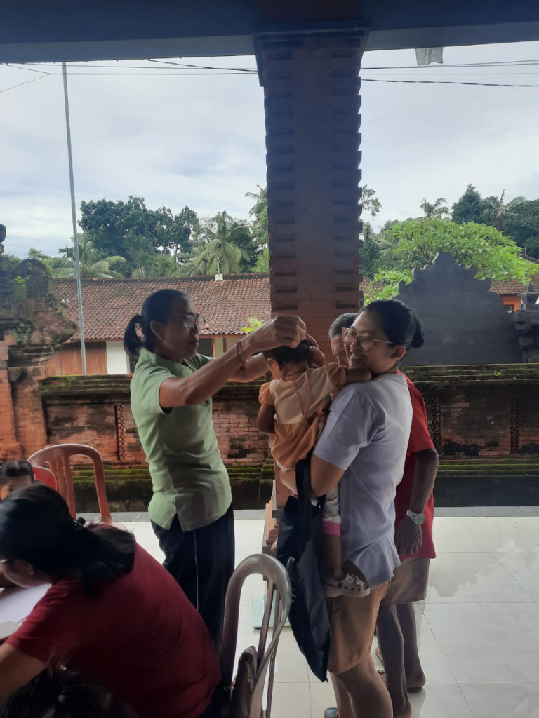 Pelaksanaan Posyandu Balita Banjar Tegal - 12 Desember 2024